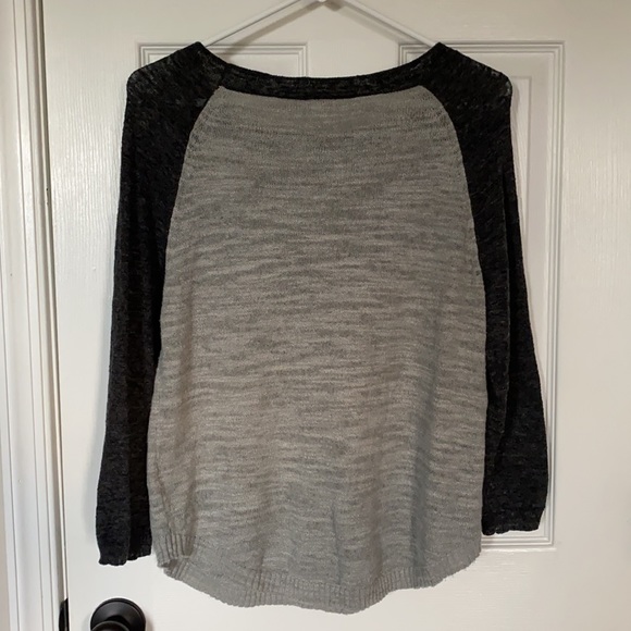 J. Crew Factory Baseball Sweater - Picture 3 of 3